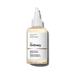Bottle of THE ORDINARY Glycolic Acid, a skincare product known for exfoliating and brightening skin.