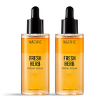 Bottle of Nacific Fresh Herb Origin Serum against a soft background
