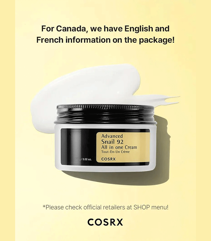 COSRX Advanced Snail 92 All in one Cream 100ml - Image 3