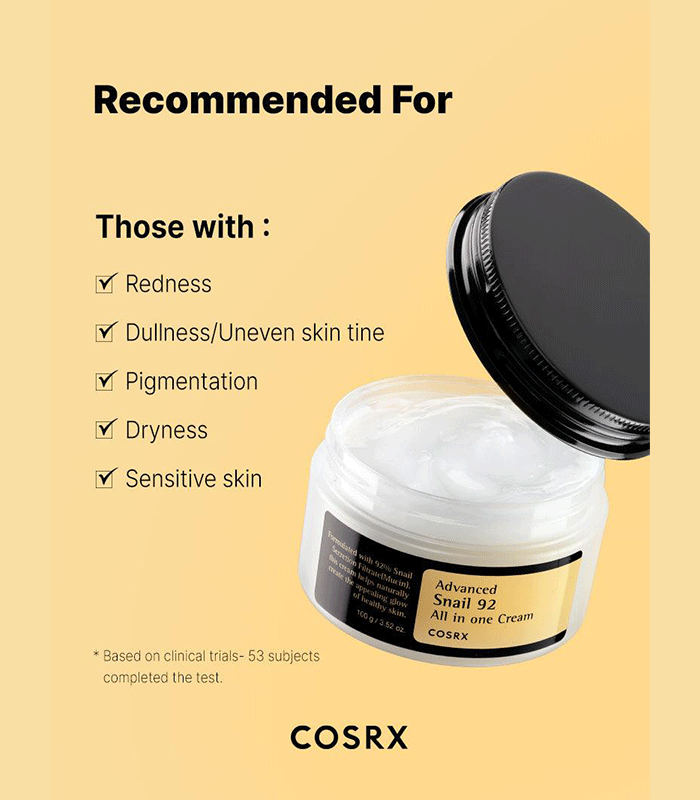 COSRX Advanced Snail 92 All in one Cream 100ml - Image 8