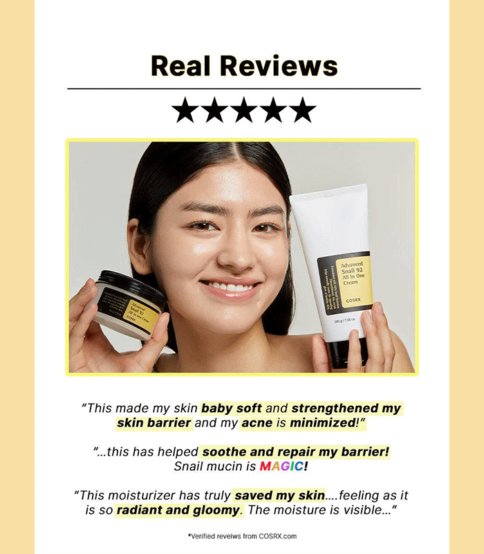 COSRX Advanced Snail 92 All in one Cream 100ml - Image 9
