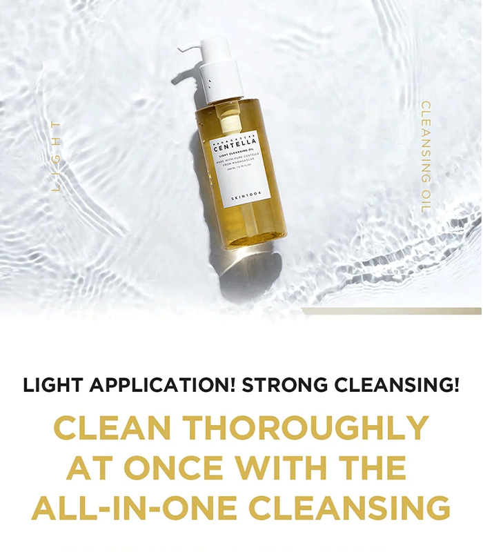 SKIN1004 Madagascar Centella Light Cleansing Oil 200ml - Image 6