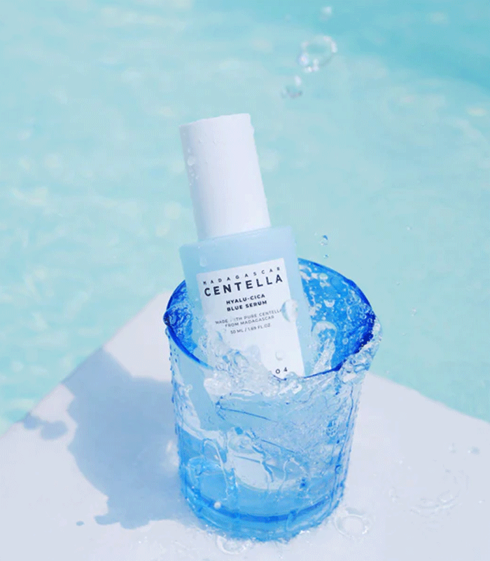 SKIN1004 Madagascar Centella Hyalu-Cica Blue Serum 50ml - Image 4