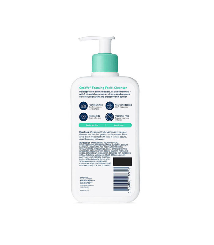 CeraVe Foaming Facial Cleanser - Image 2