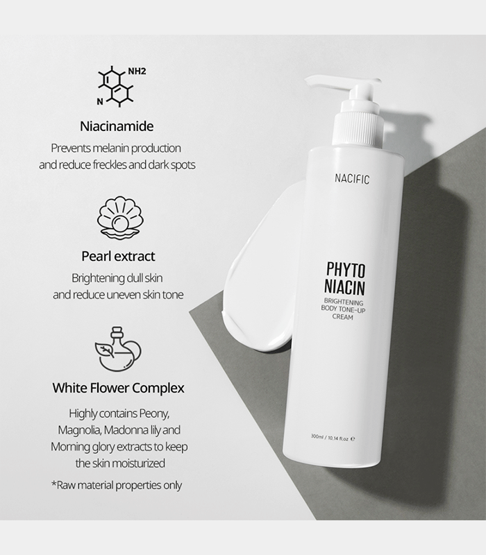 NACIFIC Phyto Niacin Brightening Body Tone-Up Cream 300ml - Image 3