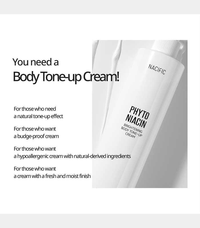 NACIFIC Phyto Niacin Brightening Body Tone-Up Cream 300ml - Image 5