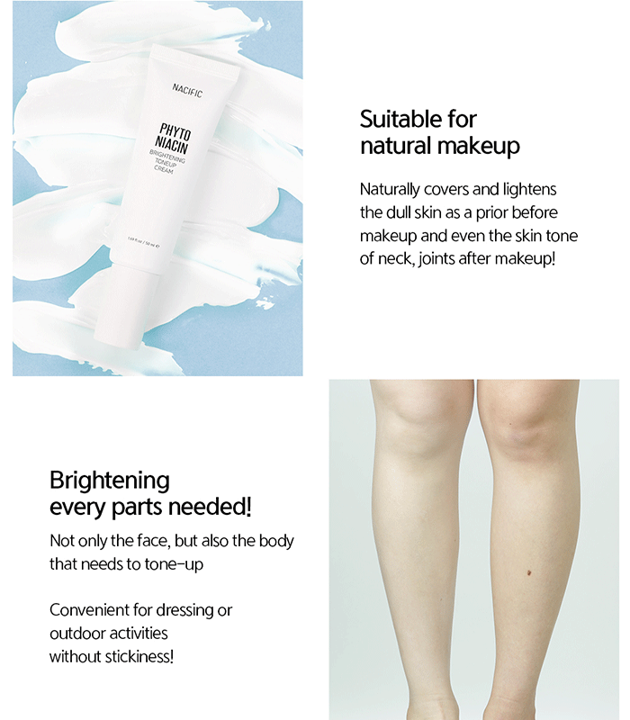 NACIFIC Phyto Niacin Brightening Tone-up Cream 50ml - Image 4